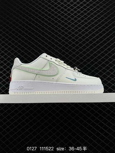 Autentiche scarpe da ginnastica sportive casual versatili Nike Air Force Low Air Force 1 basse La co