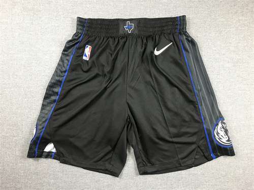 Mavericks Dark Blue 24th Season City Edition Shorts