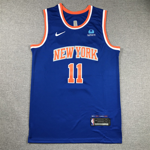 Knicks No. 11 Jalen Brunson Blue