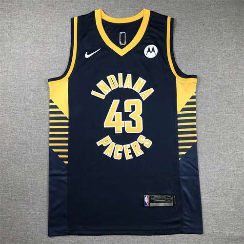 Pacers No. 43 Pascal Siakam Dark Blue