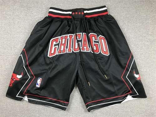 Bulls black regular pocket zipper hydrangea pants