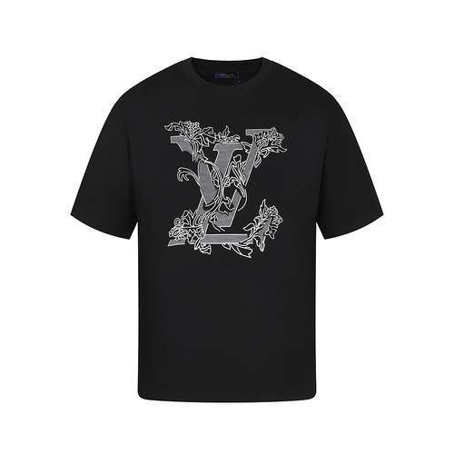 Tshirt floreale a maniche corte di LVLouis Vuitton 24ss