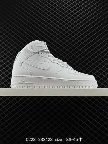 4 Nike Air Force High quot7 Air Force One classiche scarpe da ginnastica sportive casual con cuscino