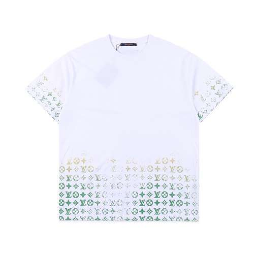 Tshirt a maniche corte sfumata presbite LVLouis Vuitton MONOGRAM