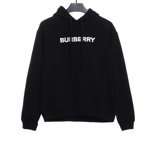 Felpa con cappuccio con lettera logo basic BBR Burberry