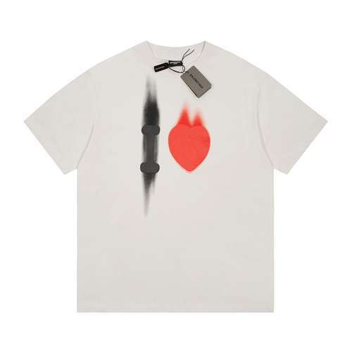 T-shirt a maniche corte della serie BLCGBalenciaga San Valentino