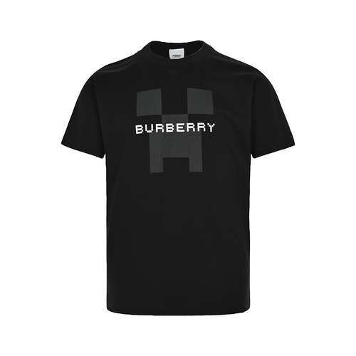 BBRBurberry 23ss maniche corte con stampa di lettere