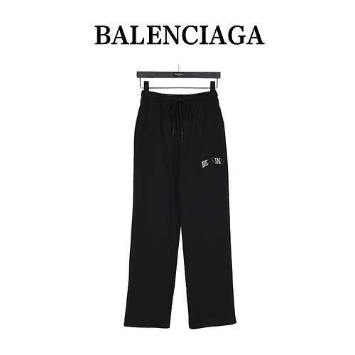 Pantaloni BLCGBalenciaga 24Fw Berkind con lettera ricamata