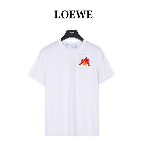 LoeweLoewei Tshirt a maniche corte ricamata con tasche limitate Totoro