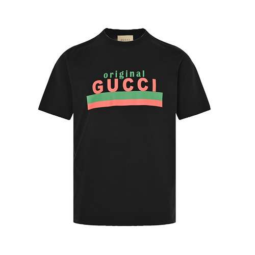 GcciGucci maniche corte stampate con lettere classiche rosse e verdi