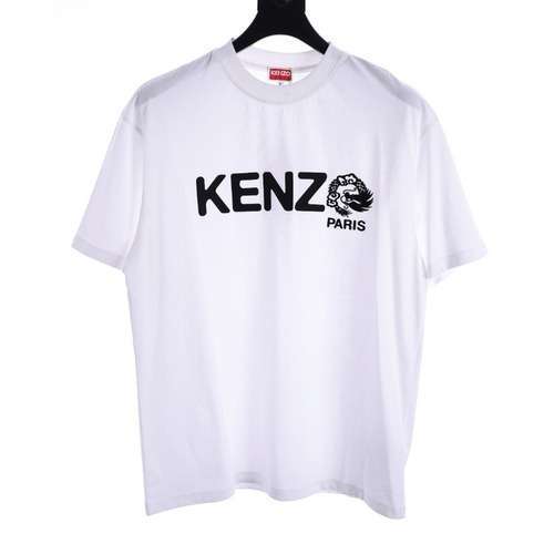 T-shirt a maniche corte con lettera limitata KZ 24 in nuovo stile Anno del Drago