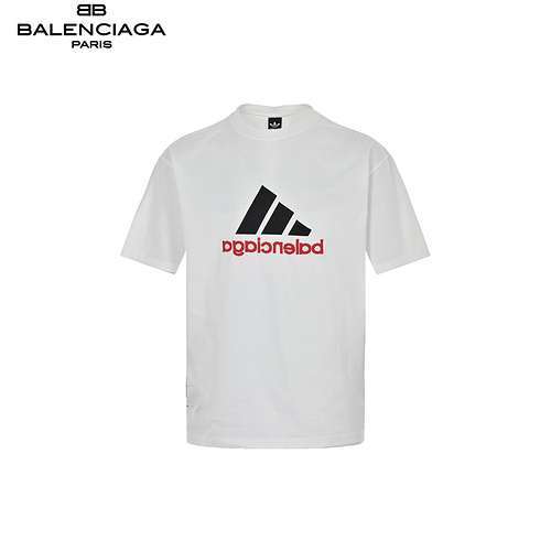 BLCGBalenciagaampAdidas maniche corte ricamate a specchio