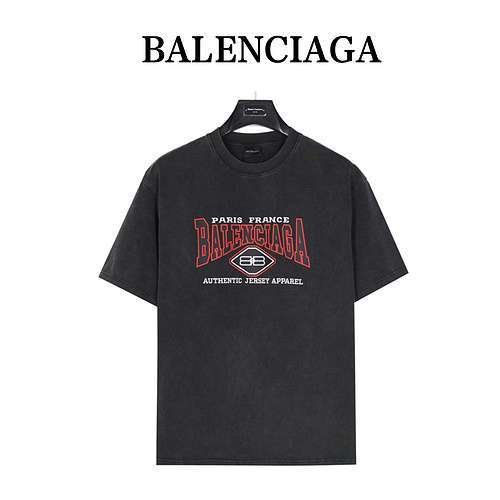 T-shirt a maniche corte BLCGBalenciaga Bat Double B Lock