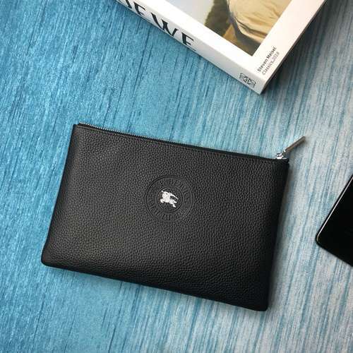 Pochette da uomo BBR realizzata in pelle bovina originale importata, borsa regalo di alta qualità, d