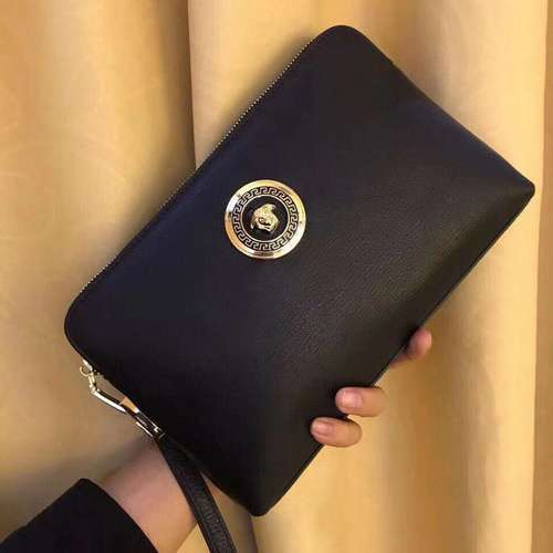 Pochette speciale da uomo VER realizzata in pelle bovina originale importata, borsa regalo di alta q