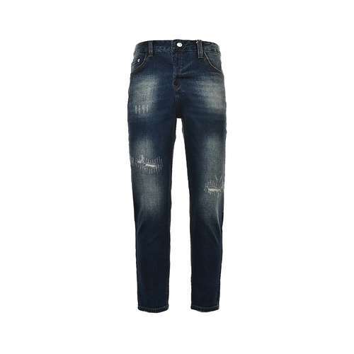 Jeans ricamati con logo etichetta argento fazzoletto da taschino CDDior