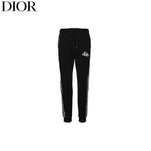 Pantaloni CDDior 24FW full logo ricamato