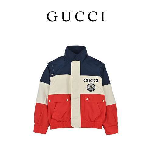 Gcci Gucci 2023 Autunno e Inverno Nuovo stile Gilet casual TwoWear a contrasto di colore