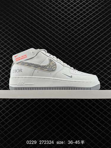 Nike Air Force Low Air Force 1 scarpe da ginnastica sportive casual versatili basse La combinazione 