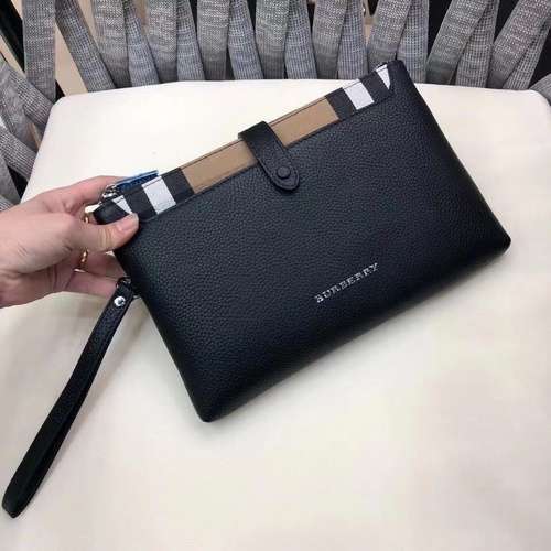 Pochette da uomo realizzata in pelle bovina originale importata, qualità di fascia alta, consegna bo