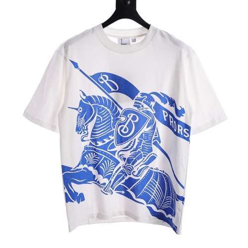 T-shirt a maniche corte con stampa BBR Royal Knight War Horse