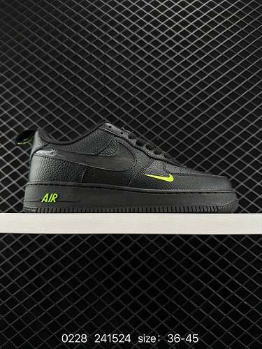 2 Nike Air Force Low Air Force 1 sneakers sportive casual versatili basse La combinazione di morbide