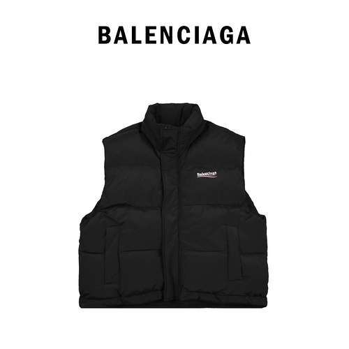 BLCG Balenciaga Cola cappotto in piumino sciolto ondulato in cotone giacca in cotone cappotto e gile