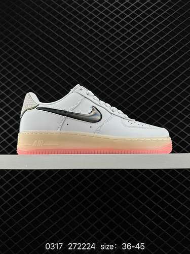 2 Nike Air Force Low Air Force 1 sneakers sportive casual versatili basse La combinazione di morbide