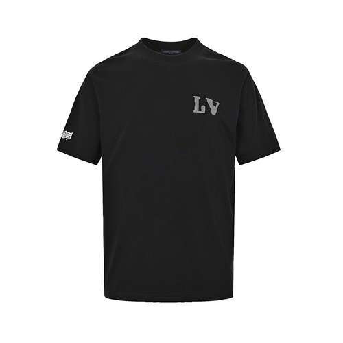 LVLouis Vuitton 24ss schiuma con logo piccolo e maniche corte