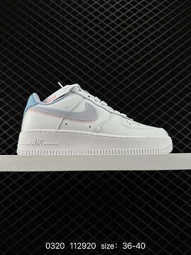 Nike Air Force Low Air Force 1 low-top versatile casual sports sneakers. The combination of soft, el