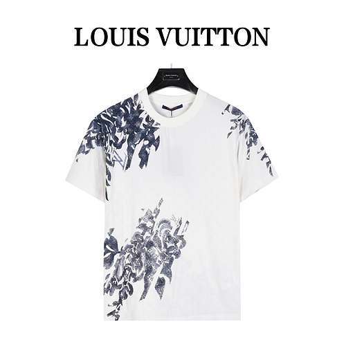 Maniche corte con graffiti jacquard di LVLouis Vuitton