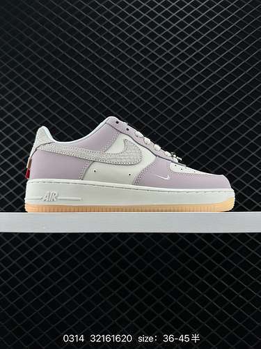 Autentiche scarpe da ginnastica sportive casual versatili Nike Air Force Low Air Force 1 basse La co