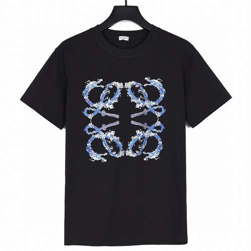 T-shirt a maniche corte con stampa limitata LE Loewe 24ss Year of the Dragon