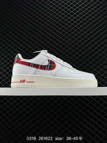 Nike Air Force Low Air Force 1 scarpe da ginnastica sportive casual versatili basse La combinazione 