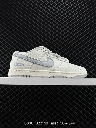 24 Nike Nike Dunk Low Retro Skate Shoes. Made of natural leather, it's durable and has a vintage fee