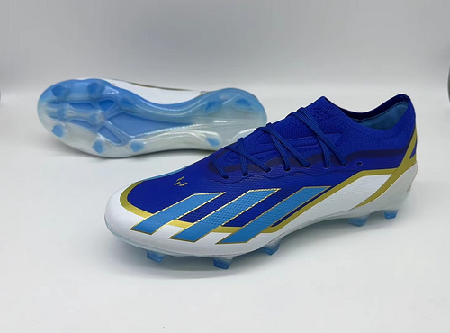 (Arrived) Messi's exclusive Adidas X series knitted waterproof FG football shoes adidas X Crazyfast.