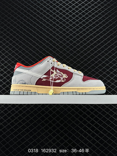 6 Nk Dunk Low "Year of the Dragon" Limited theme of the Year of the Dragon SB low-top casu