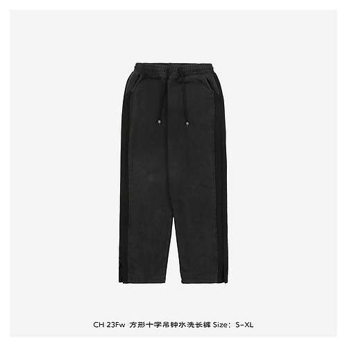 Pantaloni lavati con campana a croce quadrata CH 23Fw