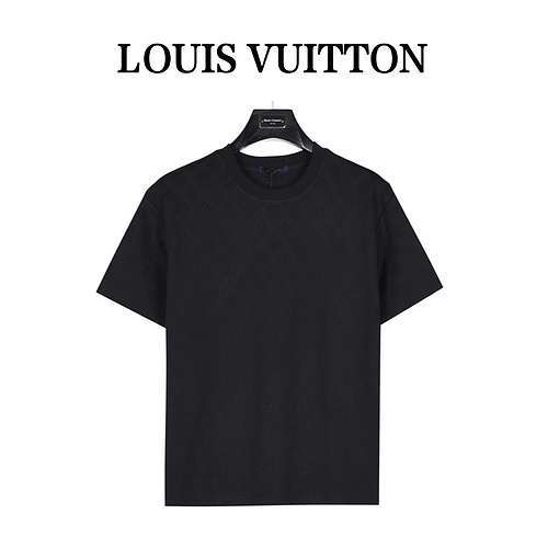 Maniche corte jacquard con motivo scuro stampato LVLouis Vuitton