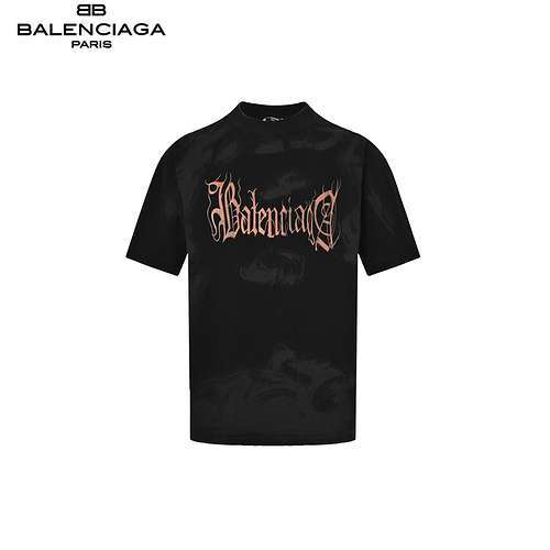 BLCGBalenciaga fiamma sanscrito maniche corte strappate