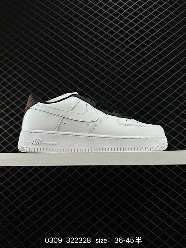 4 Nike Air Force Low Air Force 1 AF low-top versatile casual sports sneakers. Soft, elastic cushioni