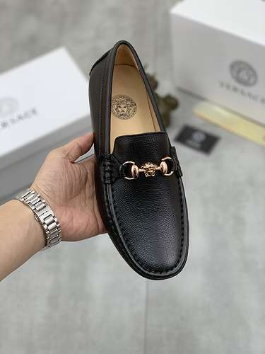 Scarpe uomo Versace Codice 0307B20 Taglia 3844 45 personalizzate