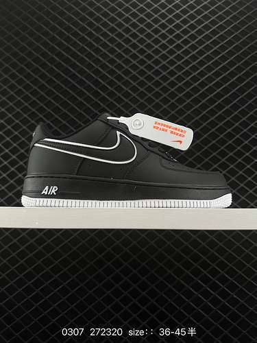 Autentiche scarpe da ginnastica sportive casual versatili Nike Air Force Low Air Force 1 basse La co