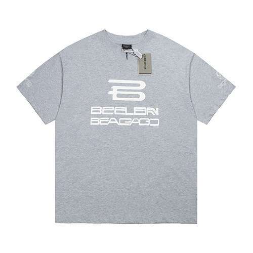 Tshirt con lettere sintetiche BLCG Balenciaga 24ss Ai di alta qualità