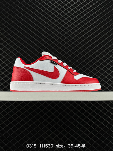 Nike Ebernon Low PRM retro low-top casual sneakers rekindle the style charm of the 1980s. Nike Ebern