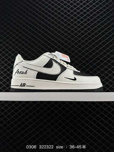 Nike Air Force Low Air Force 1 low-top versatile casual sports sneakers. The combination of soft, el