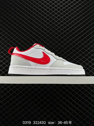 Company-level Nike Ebernon Low PRM red and white retro low-top casual sneakers Item number: FZ2-6 Si