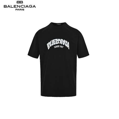 BLCGBalenciaga maniche corte ricamate a specchio