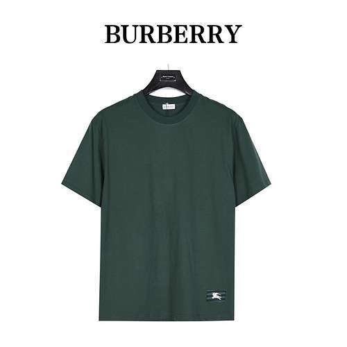 Logo Burberry BBR 24ss ricamato a maniche corte