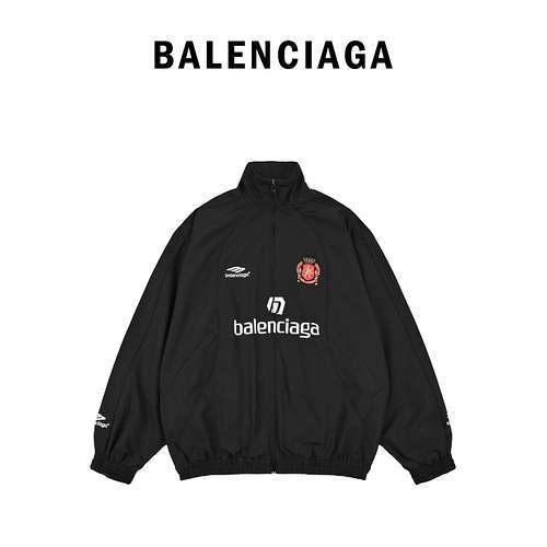 BLCG Balenciaga 24SS nuova giacca sportiva da calcio dell'inizio della primavera